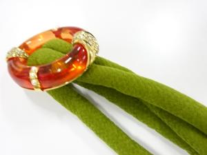 正絹　振袖用　手組帯締め